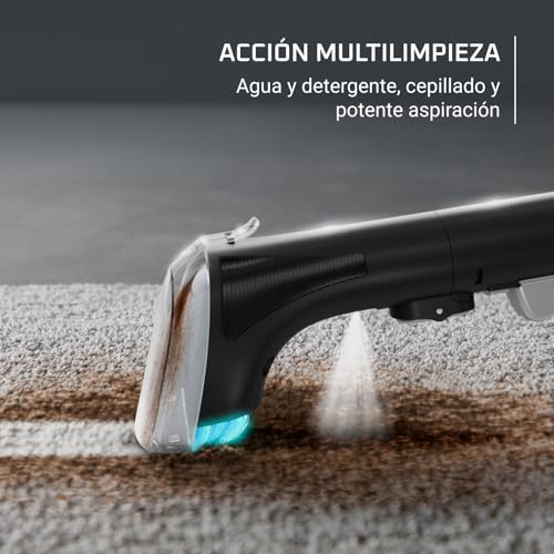 Rowenta Clean It Compact, Aspirador de tapicerías, Limpiador de manchas y moquetas, Suciedad de mascotas, Potencia de 400 W, Portátil multiusos, Rápido y fácil, Diseño Compacto, IN3021F0 - imagen 6