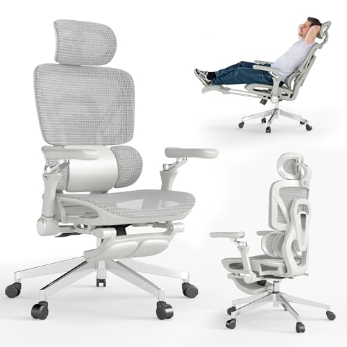 MOJAY Ergonomic Office Chair with Footrest