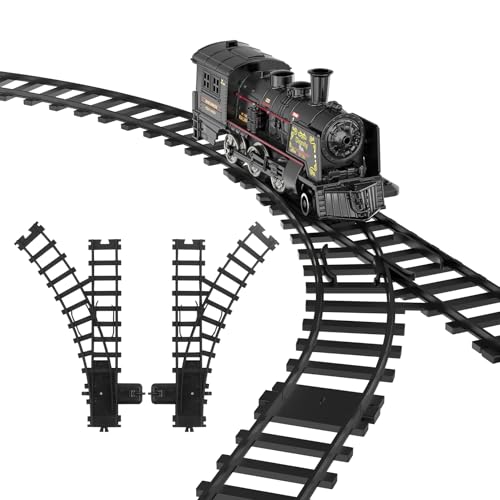 Hot Bee Train Tracks Accessories Width 5cm (1.96in) Railroad Building Toy Railway Rail