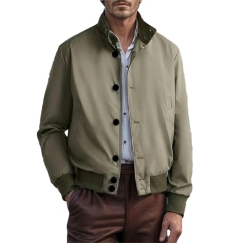 Manteaux boutonnés homme de couleur classique solide haut de gamme