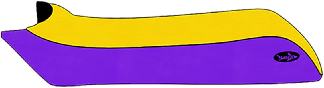 BlackTip Jetsports Seat Cover Compatible with Yamaha WaveRunner III 650/700 1990-1997 (Yellow/Purple)