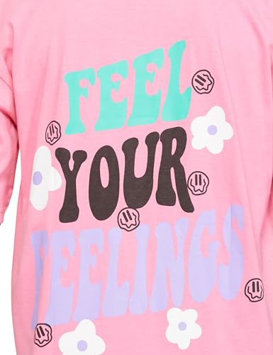 Image of T2F Women's Cotton Oversized Fit T-Shirt (Pack of 3)