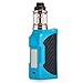 Produktbild 90W E Zigarette Starter Set, 2200mAh Vape Pen Kit, Top Refill 0,3ohm 2,8ml Ezigarette Verdampfer Kopf Tank, Regelbare Watt LED Bildschirm 0,0mg Nikotin (Blau)