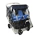 Weather Shield for Double Stroller Universal Side by Side Baby Stroller rain Cover