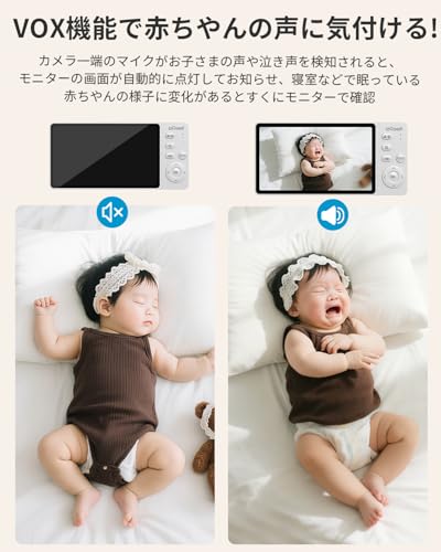 ieGeek ベビーモニター VB819 の商品画像 3