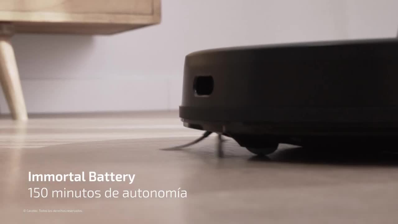 Cecotec Robot Aspirador Conga Serie 3690 Absolute. 2700 Pa, Gestión y  Edición de Habitaciones, App con hasta 5 Mapas, Aspira, Barre, Friega y  Pasa la Mopa, Alexa y Google Home, Apto para