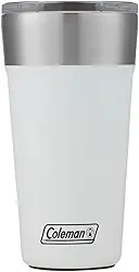 Copo Térmico com Tampa 600ml Branco Coleman