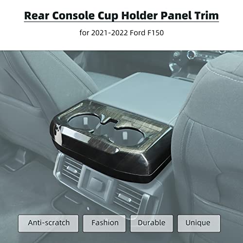 Portavasos trasero para Ford F150 2021-2023, 2 piezas miniatura 2