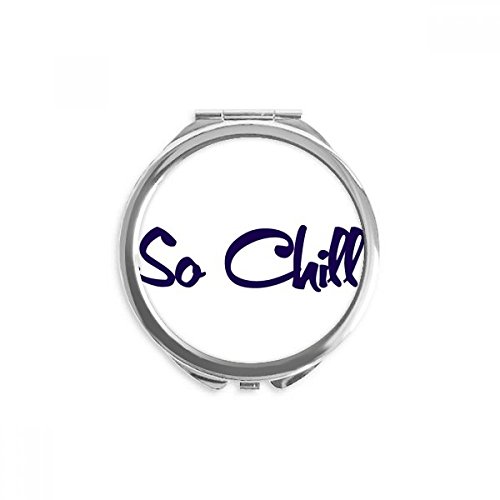 Miroir rond maquillage de poche fini les miroirs absents lors des sorties