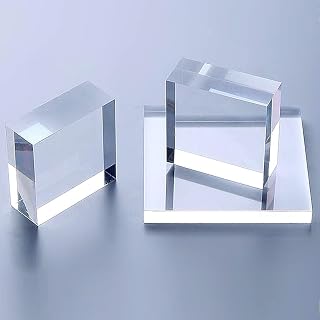 Occus 10mm Thick Plexiglass Clear Acrylic Perspex Sheet Customized Size Shape DIY Sign Neon Sign Dust Plate - (Color: White, Specification: 10x100x200mm)