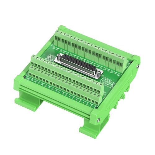 LOFOTU D SUB Serials Puerto sin soldadura 9/D15/D25/D37/D50/D62/D78 macho hembra, conectores tipo rieles para uso industrial