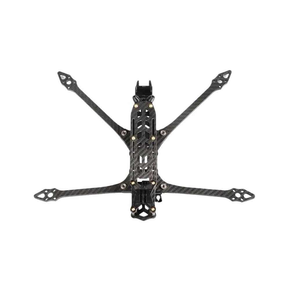 Spare parts Kit telaio in fibra di carbonio Rekon7 LR 324mm 3K da 7 pollici, braccio da 6 mm, compatibile con RC FPV Racing Freestyle, droni a lungo raggio da 7 pollici, parti fai da te(Frame Kits)