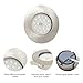 Wondlumi 6X 5W LED Downlights Ceiling Spot Lights Ultra Slim Recessed Ceiling Lights IP44 Round Brushed Chrome Spotlights Cool White 6000K 240V for Bathroom Kitchen Bedroom