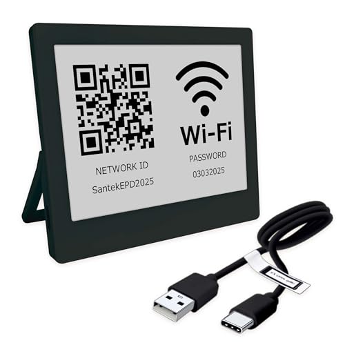 [Santek] EZ Sign 4.2inch E-paper Display dqy[p[ SE0420A1 ECNfBXvC (E-Ink Display) dqTCv[g J[ 3F\ \e Ey[p[fBXvC s\