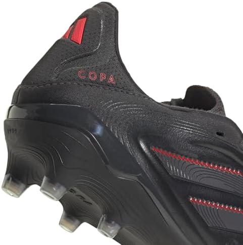 adidas Copa Pure III Elite FG Soccer Cleats (Black/Carbon/Lucid Red) — view 6