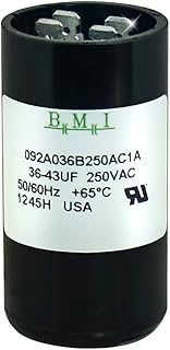 36-43 mfd 250 VAC Start Capacitor, Compatible Replacement for 610807-011