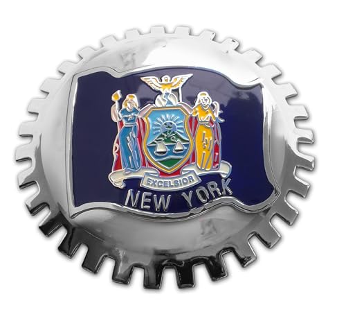 NYC Automotive Grill Badge Emblem for Trucks & Cars