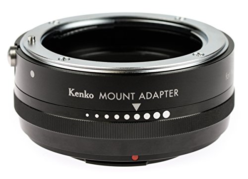 Bague d'adaptation Kenko KE01-MFTNAF : solution pour objectif Nikon F sur boîtier Micro 4/3 noir