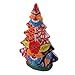 NOVICA Handmade Ceramic Lantern Christmas Talavera from Mexico Multicolor Holiday Decor Ornaments 'Christmas Glow'