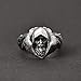 Produktbild LIDAYE Mythologie Rabenringe Herren Wolf Edelstahl Ring Amulett Schmuck 14