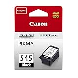 Canon Ink - PG-545 Genuine Black Printer Ink Cartridge - (1 x Cartridge) - Compatible with PIXMA TR, IP, MX, MG & TS