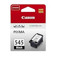 Canon Ink - PG-545 Genuine Black Printer Ink Cartridge - Prints Up to 180 A4 Pages (1 x Cartridge)