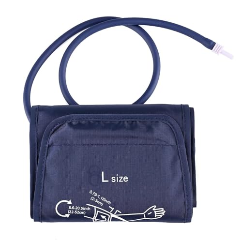 MUYAPAY Monitor De Presión Arterial Manguito Extra Grande Manguito,Máquinas de Presión Arterial Portátil para Tensiómetro de Uso Doméstico Manguito Extra Grande para Brazo Grande 22-48Cm(L)
