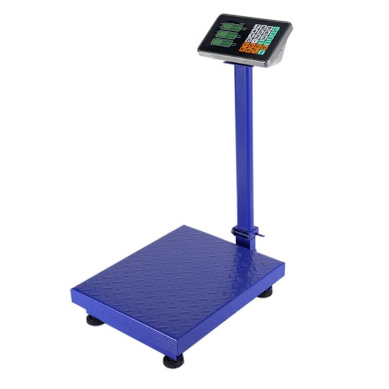 300KG/661lb LCD Backlit Digital Platform Scale, Commercial & Home Postal Scale