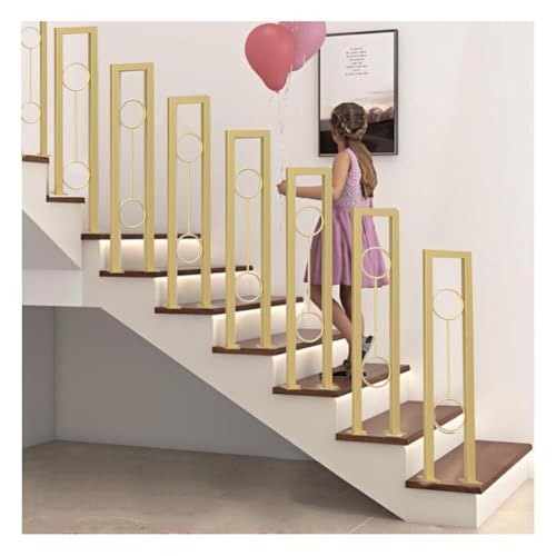 Rampe d'escalier en U Artiz blanche en fer forgé 85cm - 2