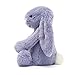 Jellycat Bashful Viola Bunny Stuffed Animal, Medium 12 inches - Rabbit & Bunny Plush Toy - Classic Children's Gift