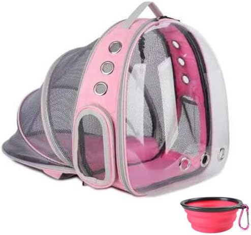 Chubby Buns Cat Backpack - Breathable Cat Backpack Carrier for Cats & Dogs - Travel Friendly Cat Backpack Carrier - Lightweight Pet…