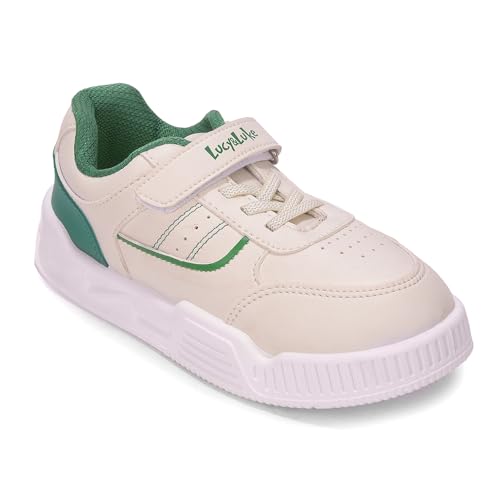 Image of Liberty Lucy & Luke COSMO-8E Casual Shoes for Kids - White Slip-On Sneakers for Boys & Girls | Memory Foam Insole, Lightweight Everyday Shoes for School, Play, Daycare & Family Outings