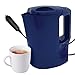 Price comparison product image 12v Blue Electric Kettle - Portable Van Car Lorry Cig Lighter 1ltr Plug in Motor Home | Plug Into Cigarette Lighter Charger | Portable Travel Kettle | Fast Boil Heater | Car Lorry Truck