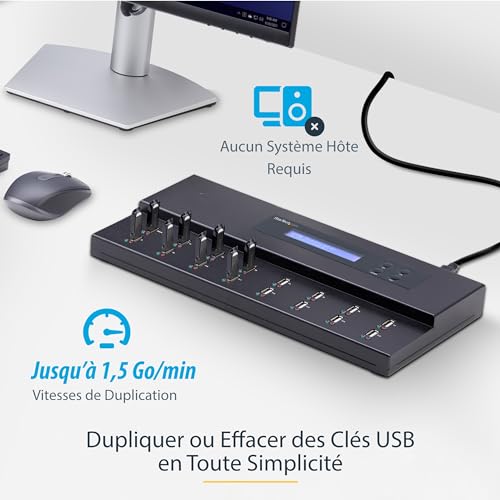 StarTech.com Hub USB 2.0 10 ports Industriel Hub USB Robuste avec Protection ESD Niveau 4 Hub USB A Montable sur MurBureau Hub d'Extension USB avec ports Verrouillables Hub USB Type A Concentrateur USB Neuf - vue 8