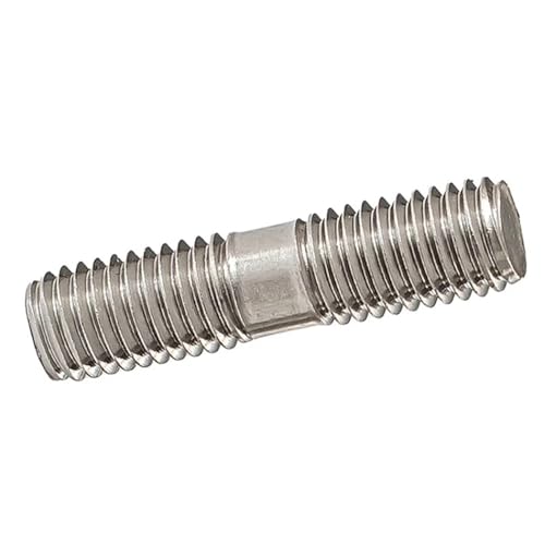 Goujon boulon M10 acier inoxydable double extrémité tige filetée 140mm pour serrage mécanique