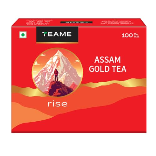 Image of TE-A-ME Assam Gold Tea Bags 100 Pcs | Assam Chai