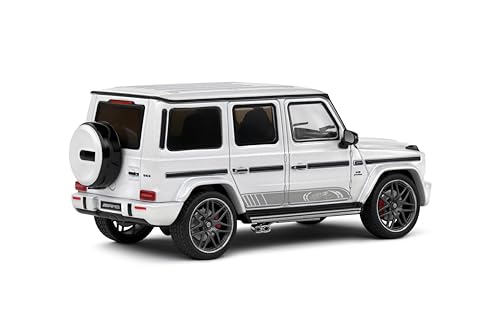 Solido Mercedes AMG G63 2022 Modelo Diecast 1:43 Blanco miniatura 3