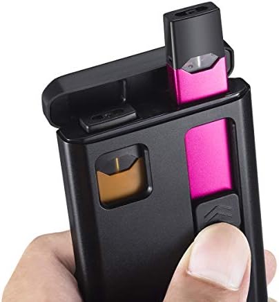 Charging Case Holder Portable Battery Pack Charging Device - Includes Charging Cable - Device and Pods Not Included (Black002)