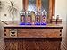 Nixie Tube Clock IN-14 - Made in Ukraine - Vintage Retro Table - Wooden Desk Nixie Tube - Handmade