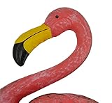 Green Jem großen Flamingo Metall Garten Ornament, natur, 55 x 23 x 103 cm - 3