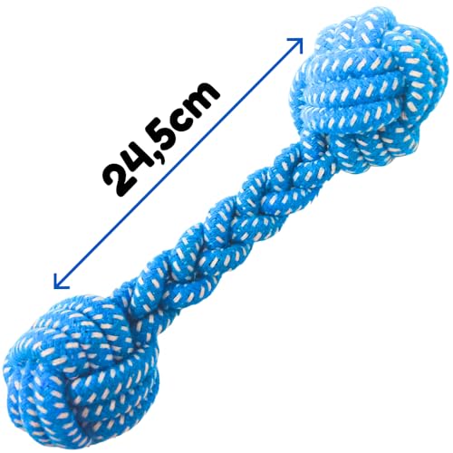 Chalesco Brinquedo de Corda Rope Bone para Cães (Cor Sortida)