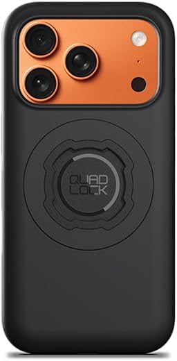 Quad Lock MAG - Custodia per iPhone 17 Pro, colore: Nero