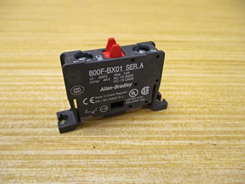 Allen Bradley 800F-Bx01, Series A, Base Mounted Contact Block 800F-Bx01 Series A