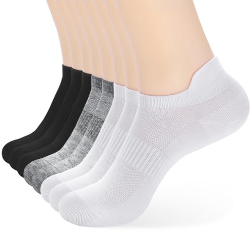 Corlap Ankle Socks Women/Men Thin Low cut No Show Athletic Running8-12Pairs