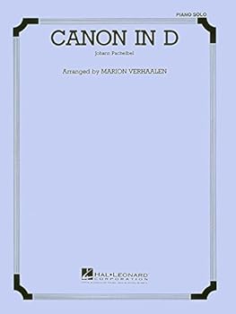 Canon in D - Piano or Organ Solo