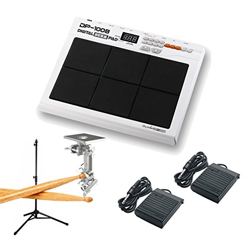 Cherub DP-1008 Pack | Drum Tutor Digital Drum Pad Combo