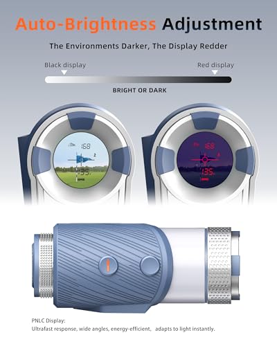 Golf Rangefinder with Slope and Vibration