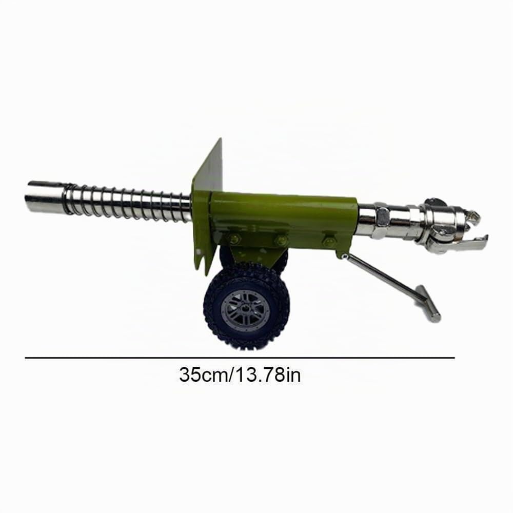Canon d'artillerie de pétard, modèle de Lanceur de pétard en Acier Inoxydable 304, modèle de Lanceur de pétard pour l'artisanat, la Collection de modèles Militaires, Ornements de Bureau