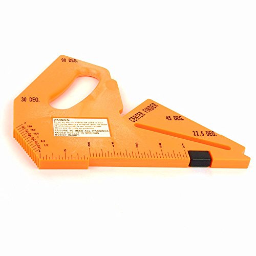 Big Horn 19105 Router Table Saw Push Block/Blade Depth & Angle Gauge, Hook Rule, Center Finder (Replacement Of 19107) #TOP1