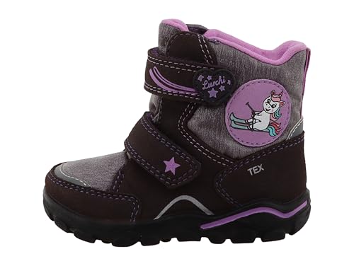Preisvergleich Produktbild Lurchi Kaida-TEX Schneestiefel, aubergine, 25 EU Weit